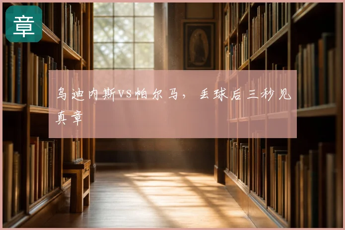 乌迪内斯vs帕尔马，丢球后三秒见真章