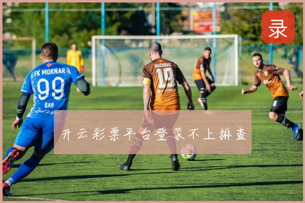 开云彩票平台登录不上排查